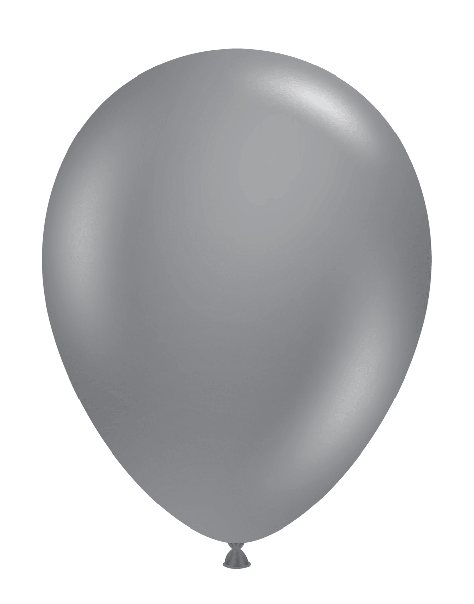 TUFTEX | Designer Balloon Smoke - 5 in. - FestiUSA