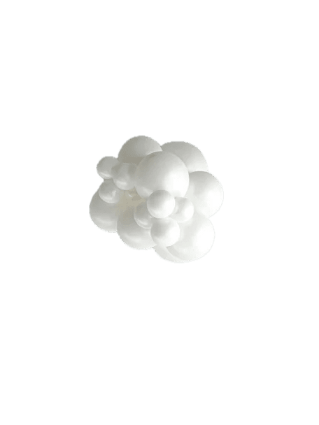 TUFTEX | Designer Balloon Sugar Pearl - 36 in. - 2Pcs Per Package - FestiUSA