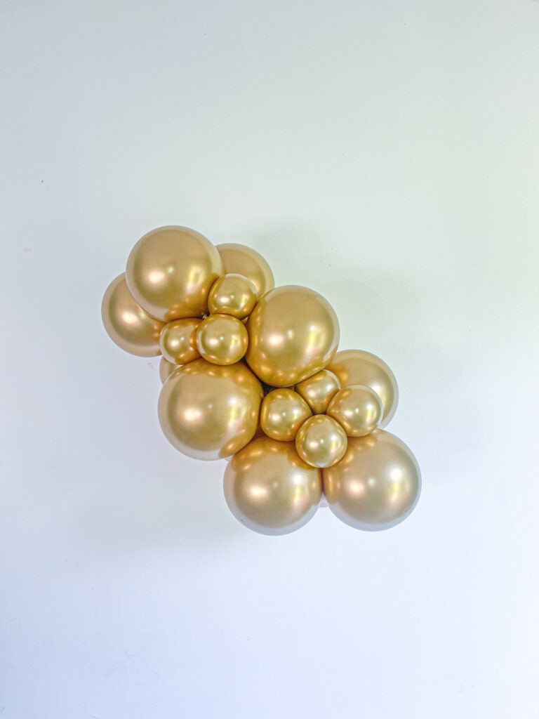 TUFTEX | Effects Balloon Golden - 5 in. - FestiUSA