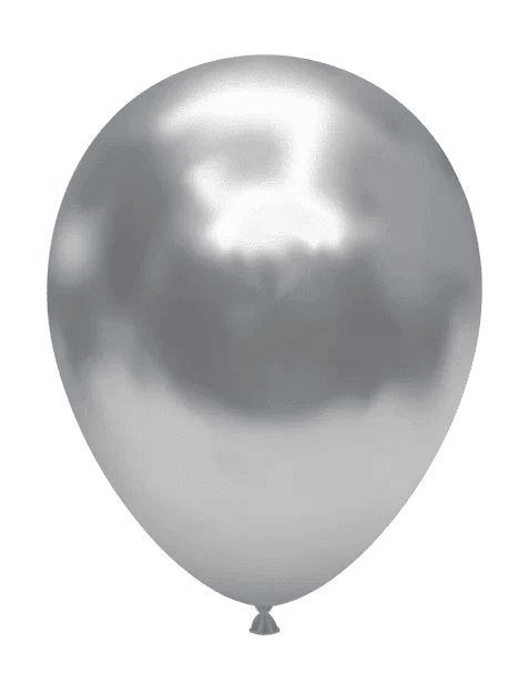 TUFTEX | Effects Balloon Silvery - 5 in. - FestiUSA