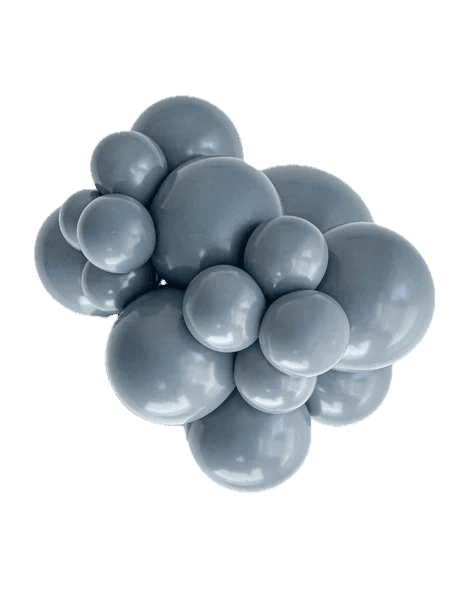 TUFTEX | Standard Balloon Grey Smoke - 36 in. - 2Pcs Per Package - FestiUSA