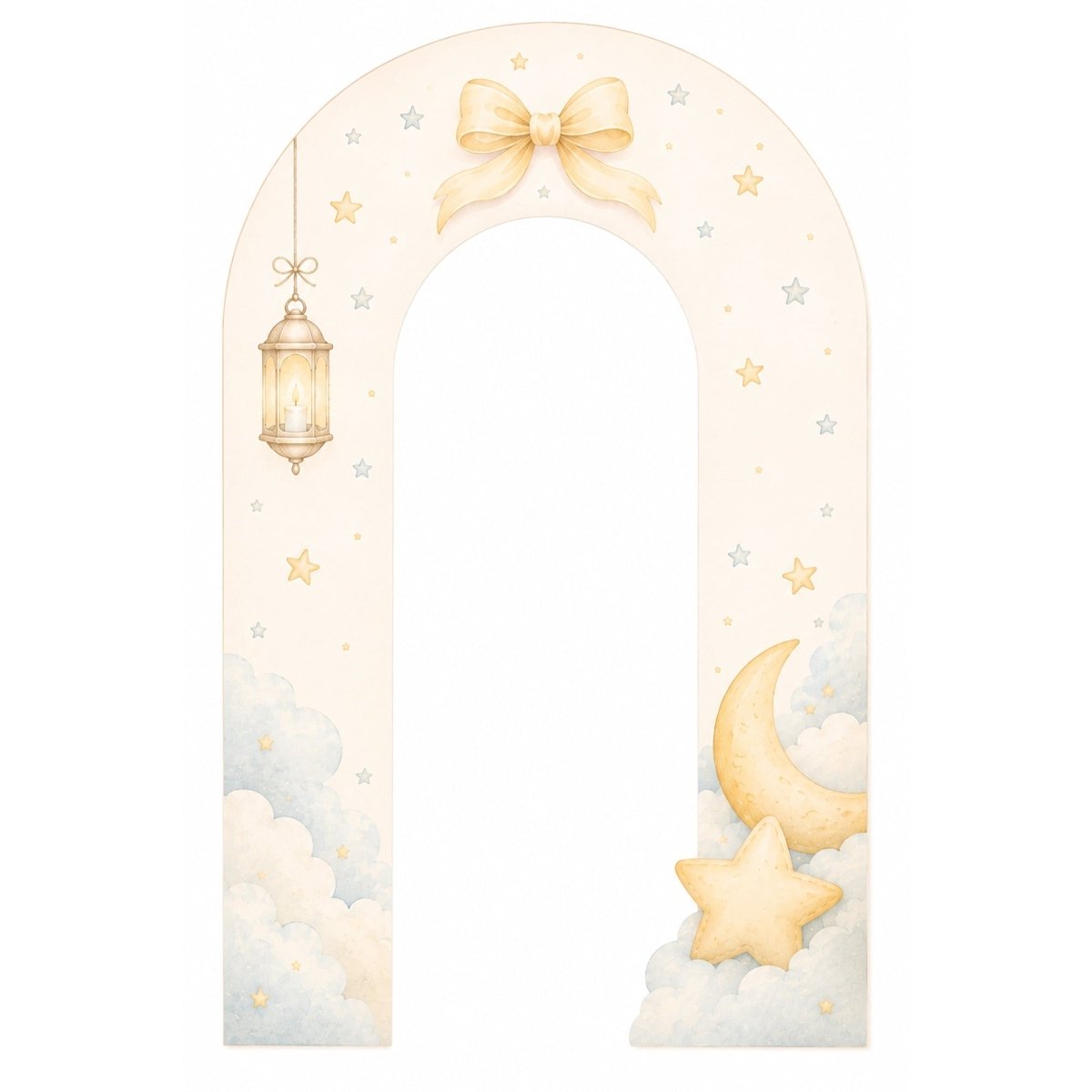 Twinkle Twinkle Custom Backdrop Arch Cover 2 - FestiUSA