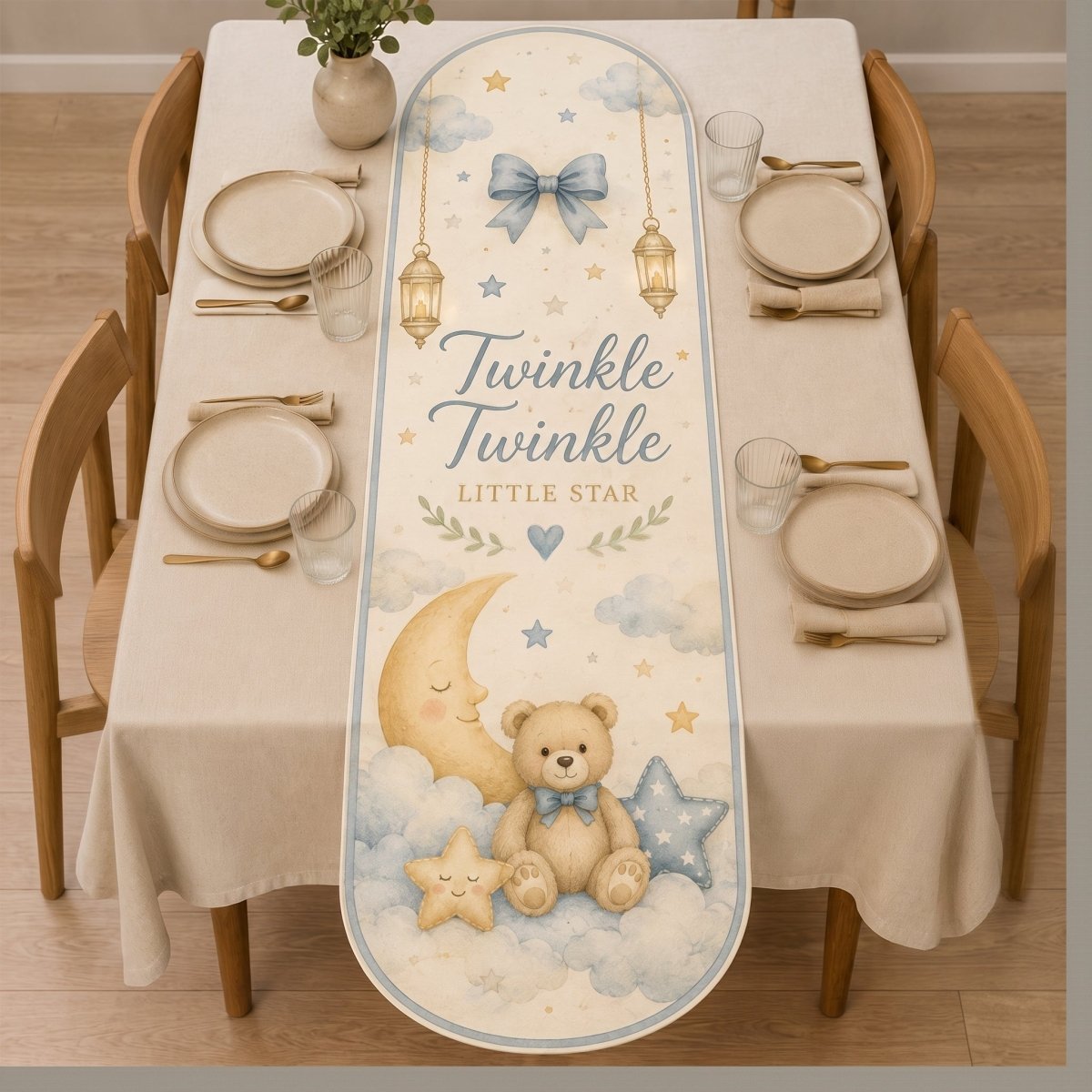 Twinkle Twinkle Event Table Runner - FestiUSA