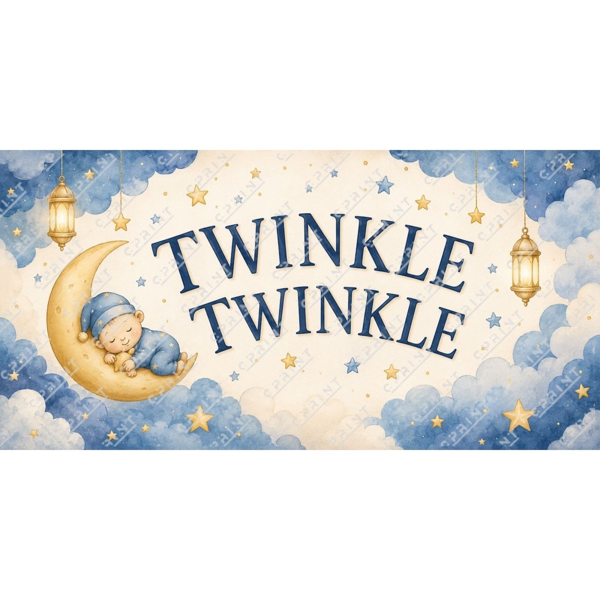 Twinkle Twinkle Horizontal Backdrop 2 - FestiUSA