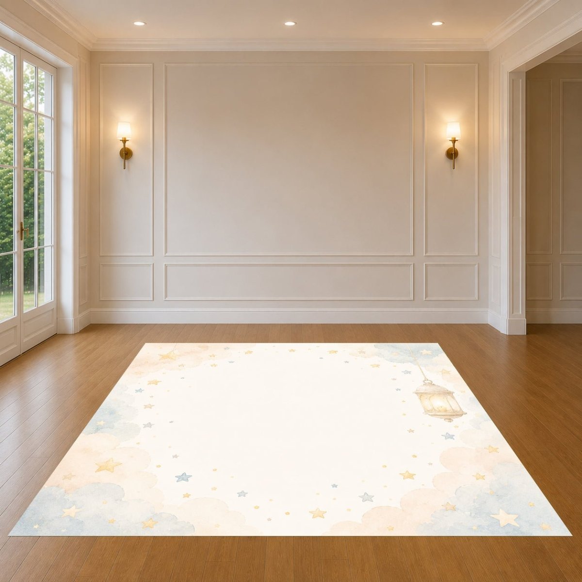 Twinkle Twinkle Printed Party Floor Decals for Event - FestiUSA