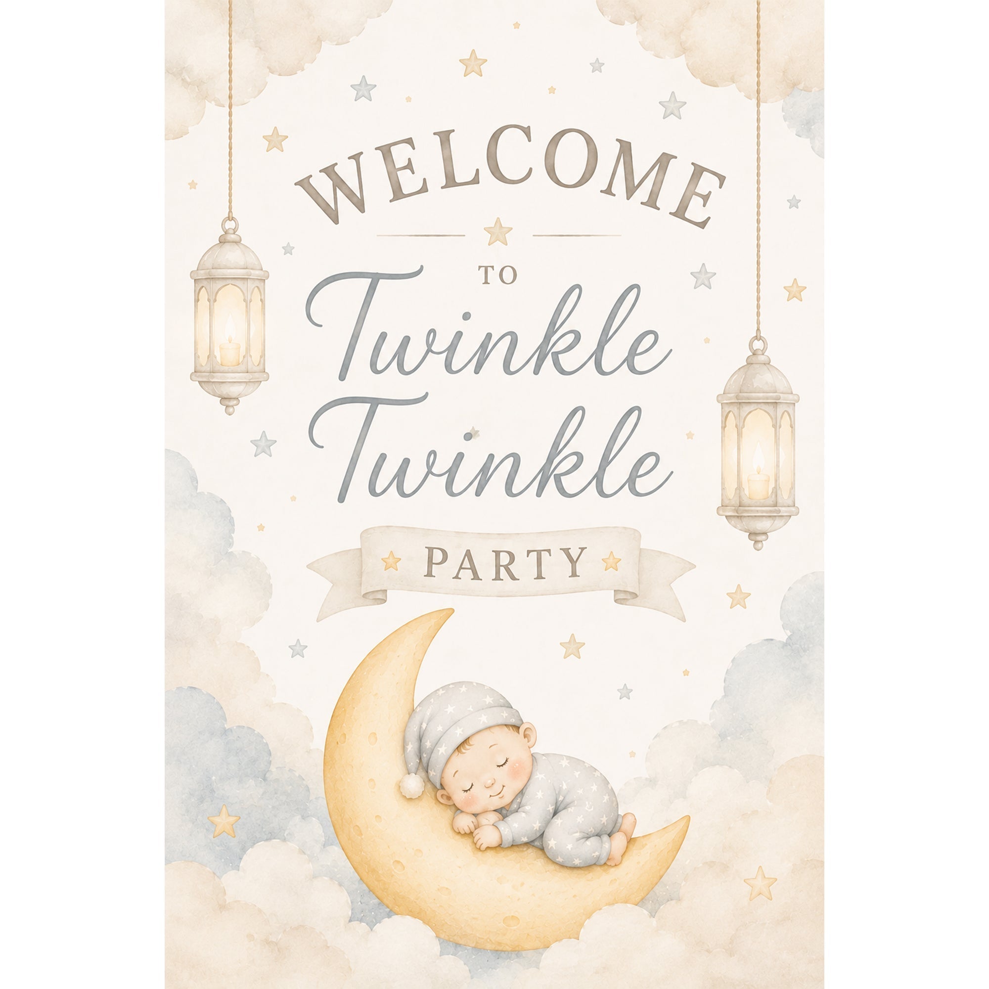 Twinkle Twinkle Welcome Sign