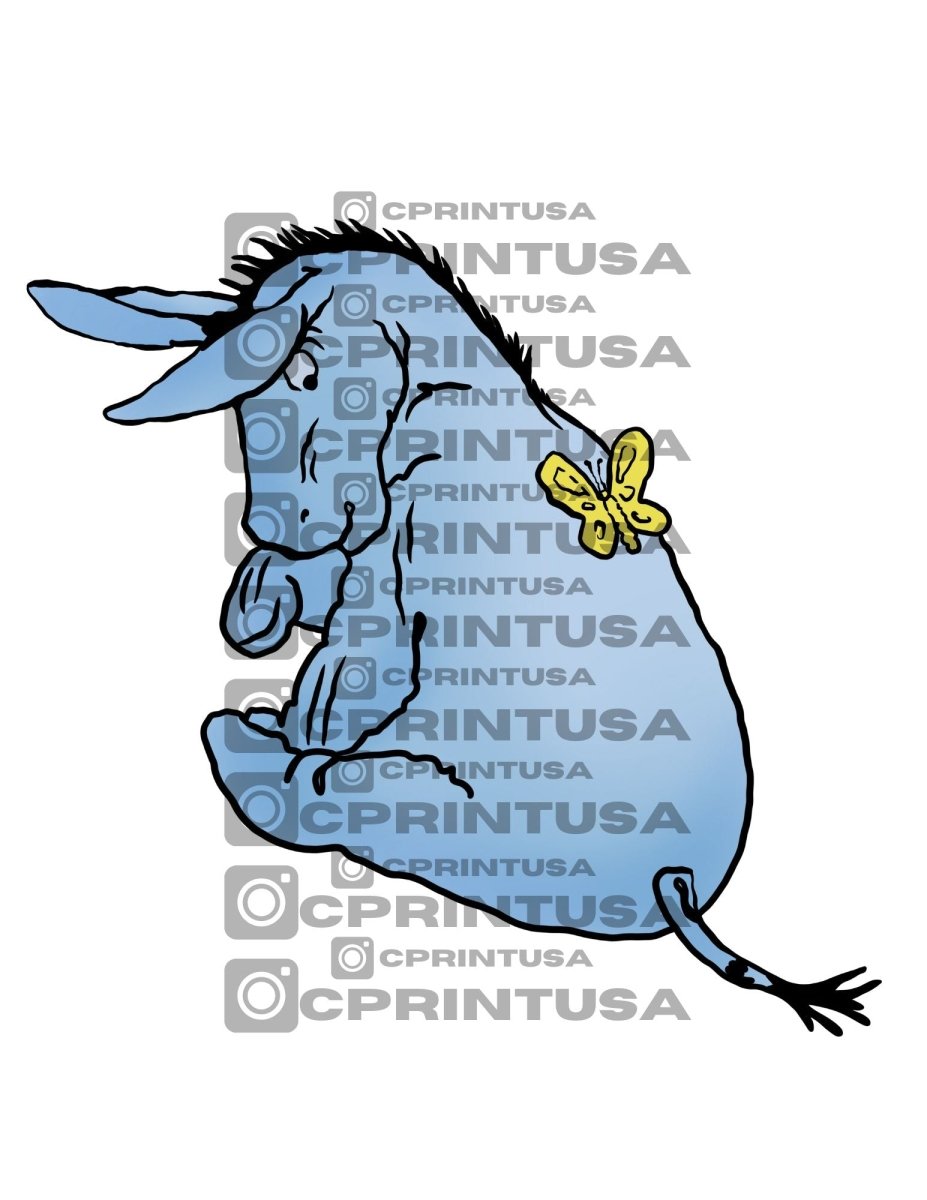 WINNIE POOH EEYORE CUT OUT - FestiUSA