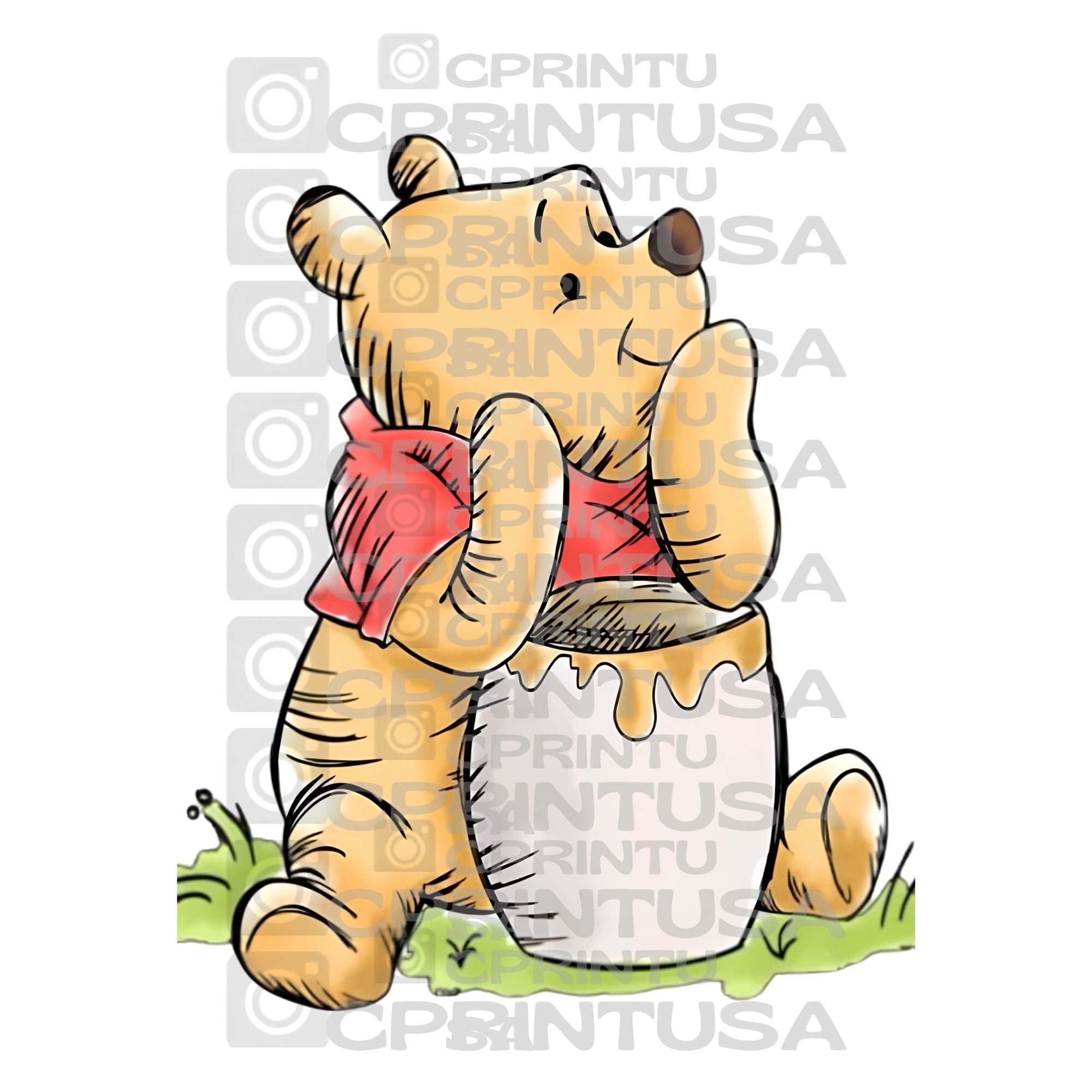 WINNIE POOH IMAGE #7  CUT OUT