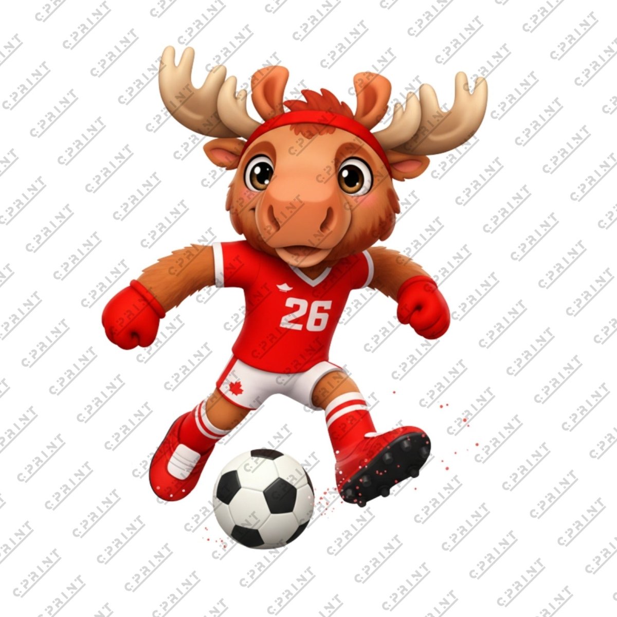 WORLCUP 2026 CHARACTER USA MOOSE - FestiUSA
