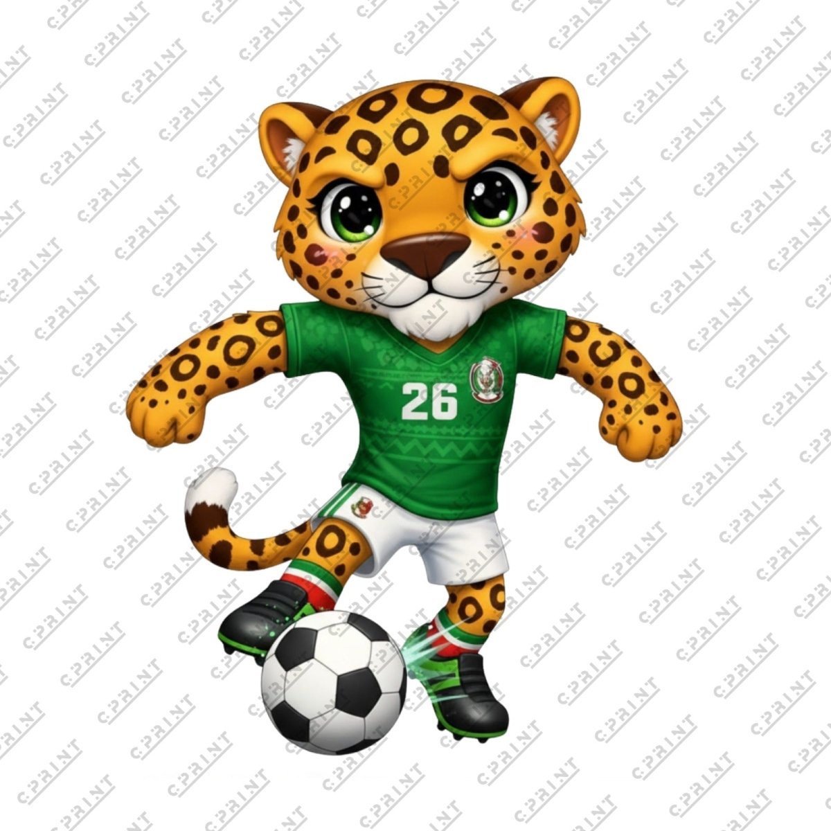 WORLCUP 2026 CHARACTER USA TIGER - FestiUSA