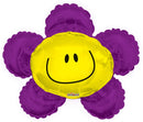 14″ Smiley Purple Flower – (Flat). 34994-14 - FestiUSA