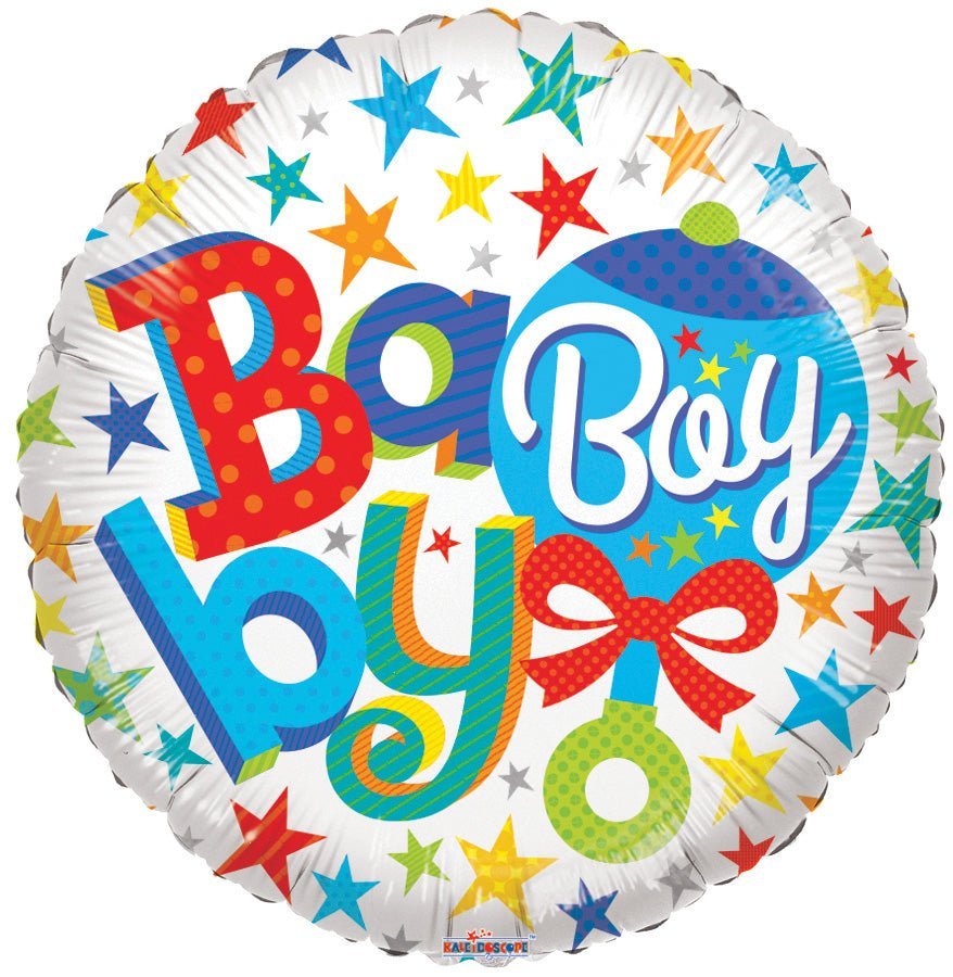 18" Baby Boy Rattle - (Flat). 15846-18 - FestiUSA