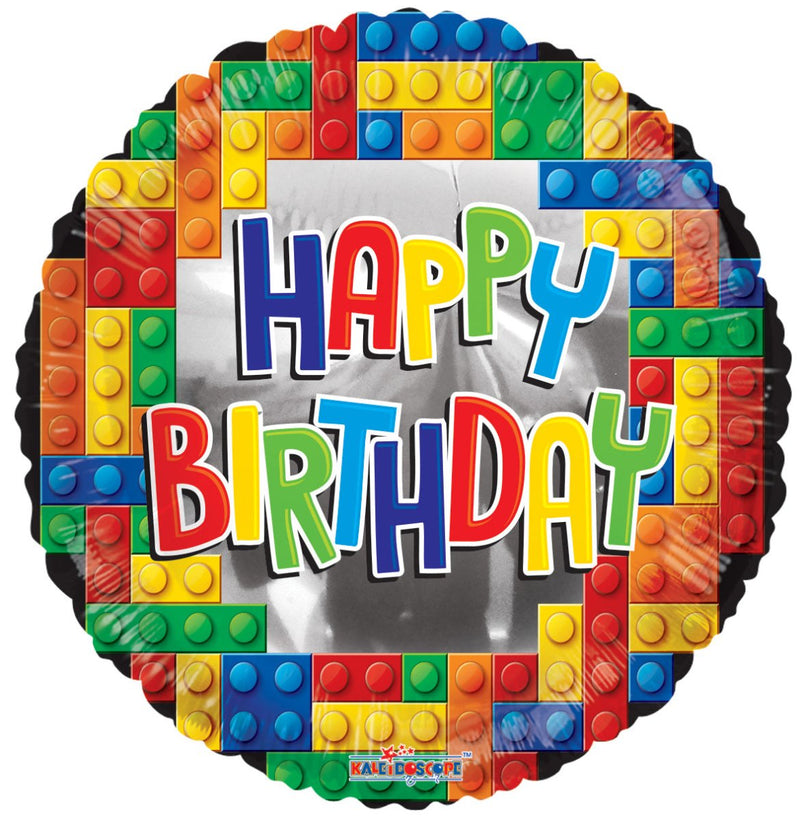 18" Birthday Building Blocks - (Single Pack). 15452-18 - FestiUSA