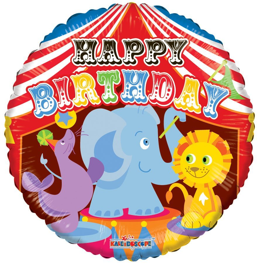18″ Birthday Circus - (Single Pack). 19452-18 - FestiUSA