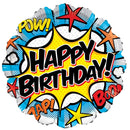 18″ Birthday Comic - (Single Pack). 19700-18 - FestiUSA