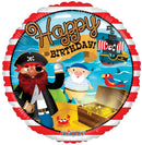 18″ Birthday Pirate Trausre - (Single Pack). 19705-18 - FestiUSA