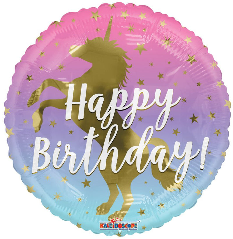 18″ Birthday Unicorn Silhouette – (Single Pack). 16032-18 - FestiUSA