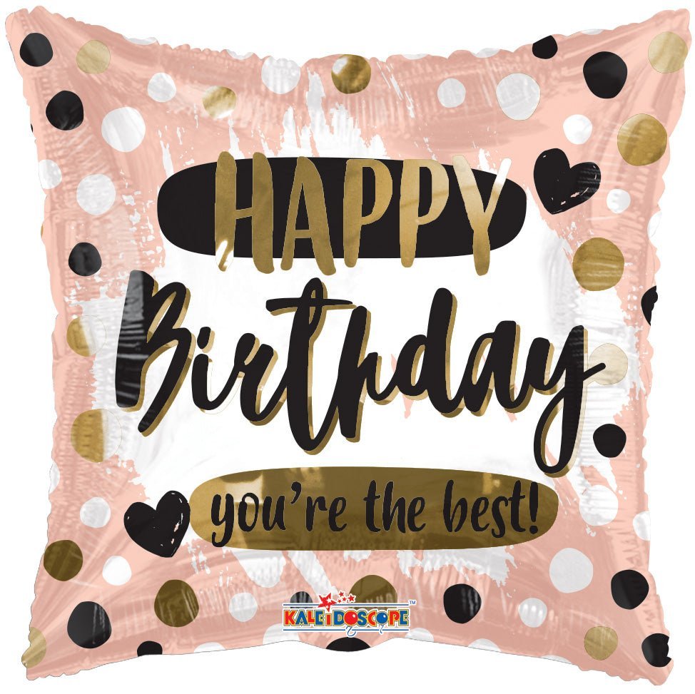 18" Birthday You’Re The Best - (Flat). 15822-18 - FestiUSA