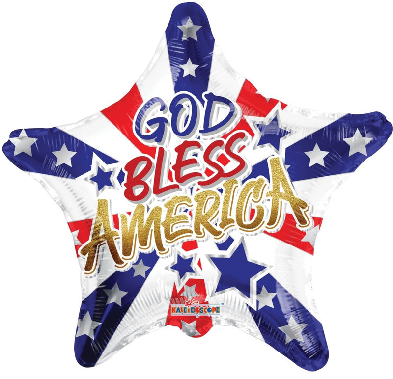 18″ God Bless America - (Single Pack). 87027-18 - FestiUSA