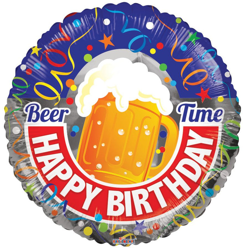 18" Happy Birthday Beer - (Single Pack). 15056-18 - FestiUSA