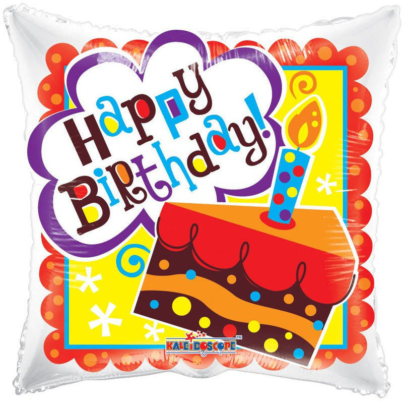 18″ Happy Birthday Cake Gb – (Single Pack). 19366-18 - FestiUSA