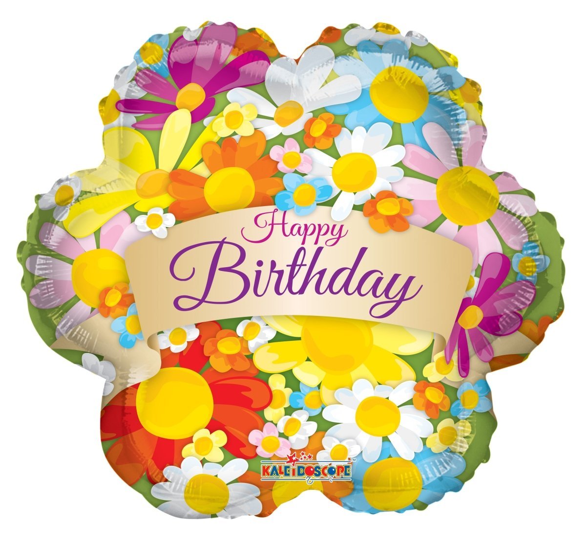 18″ HB Flowers With Banner - (Single Pack). 19709-18 - FestiUSA