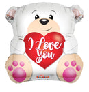 18" Love Polar Bear - (Single Pack). 15988-18 - FestiUSA