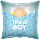 18″ PR Baby Boy Sleeping Square – (Single Pack). 17734-18 - FestiUSA