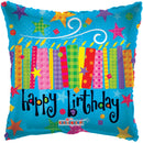 18″ PR Birthday Blow Candles Square – Single Pack. 17720-18 - FestiUSA