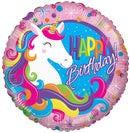 18″ PR Birthday Classic Unicorn – (Single Pack). 16033-18 - FestiUSA