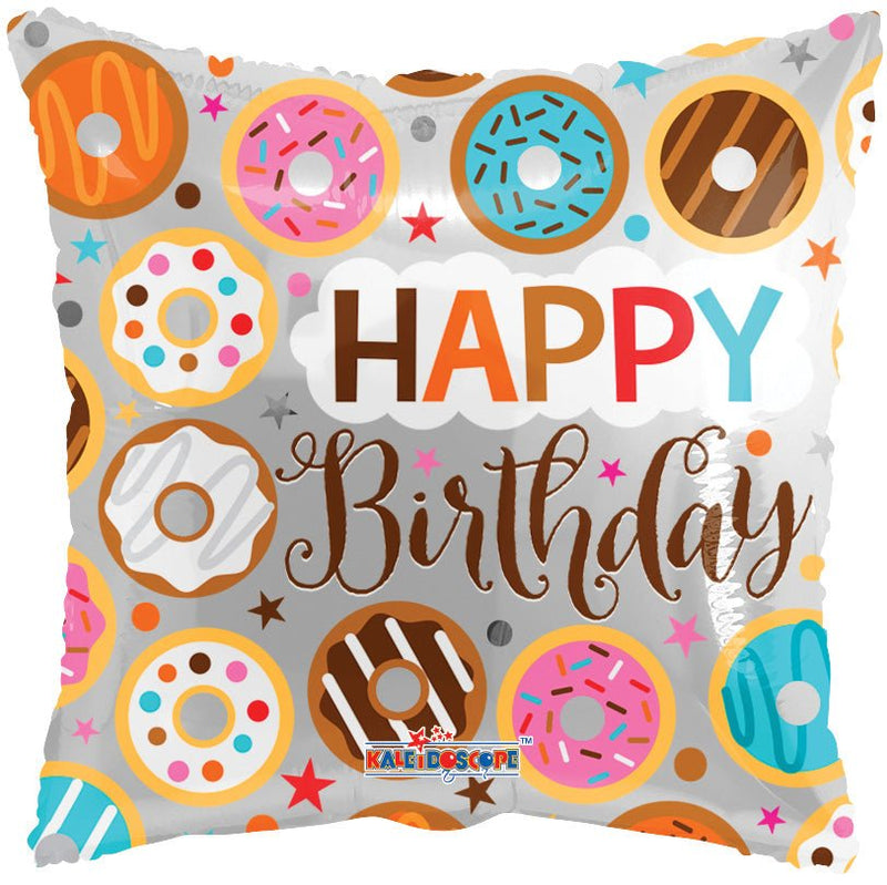 18″ PR Birthday Donuts – Single Pack. 15439-18 - FestiUSA