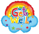 18″ PR Rainbow Get Well Shape – (Single Pack). 19608-18 - FestiUSA