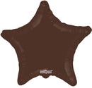 18″ SC Solid Star Chocolate Single Pack. 19530-18S - FestiUSA