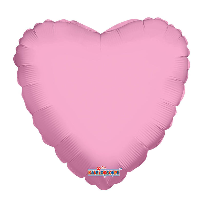 18″ Solid Heart Baby Pink - Single Pack. 17526-18 - FestiUSA