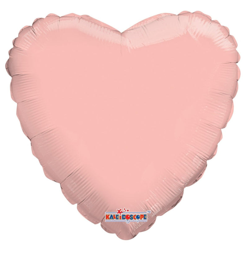 18″ Solid Heart Rose Gold - Single Pack. 15721-18S - FestiUSA