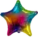 18" Solid Multicolor Star - (Single Pack) 16548-18 - FestiUSA