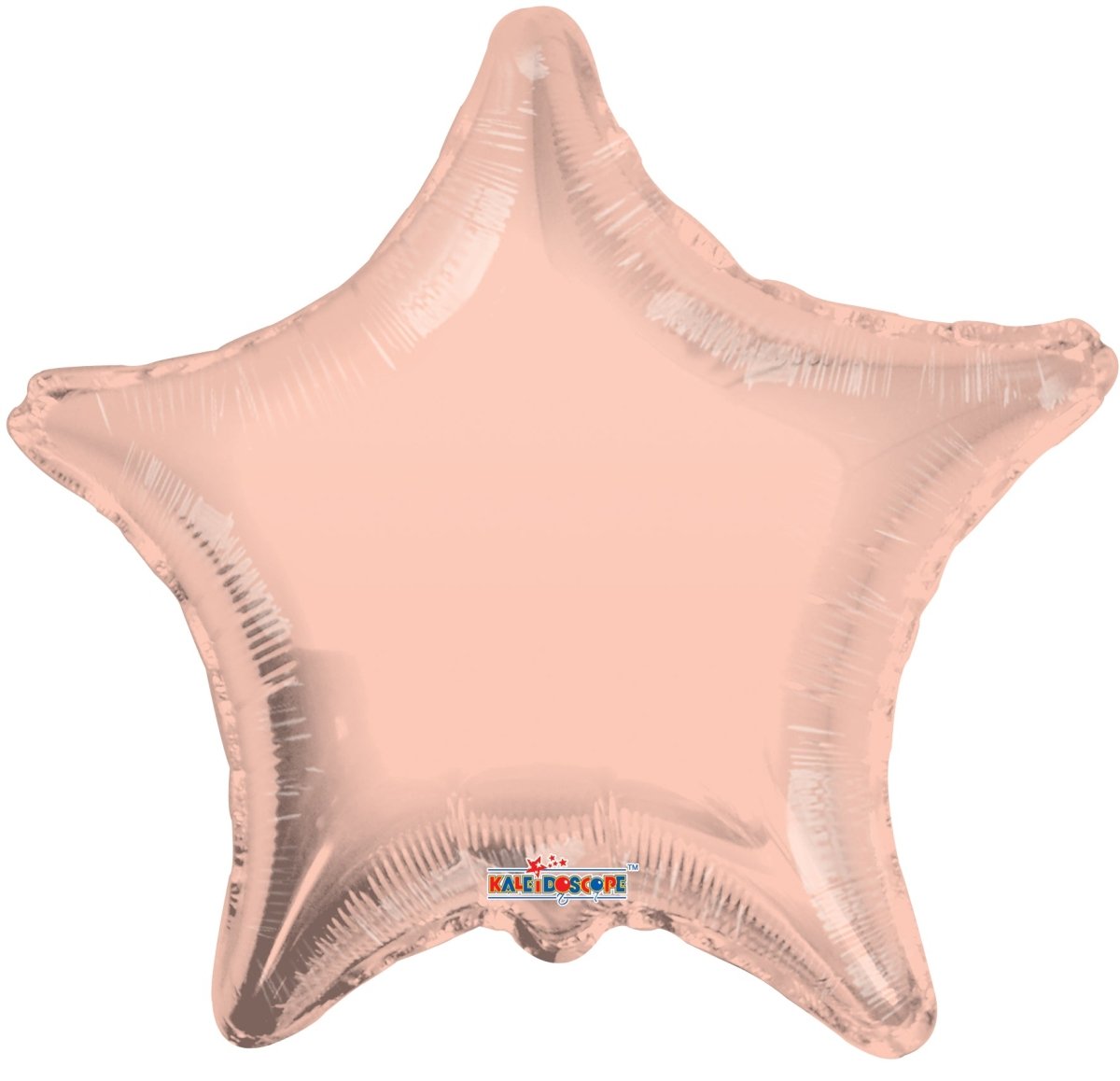 18″ Solid Star Rose Gold Single Pack. 35493-18 - FestiUSA