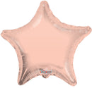 18″ Solid Star Rose Gold Single Pack. 35493-18 - FestiUSA