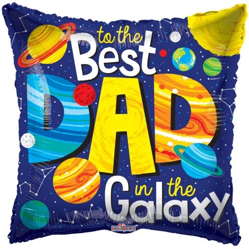 18″ To The Best Dad In The Galaxy - (Single Pack). 86125-18 - FestiUSA