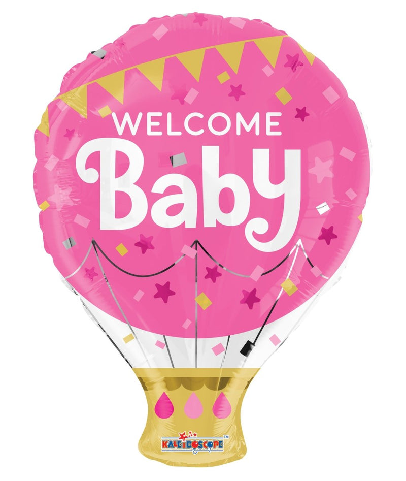18″ Welcome Baby Pink Shape - (Single Pack). 15475-18 - FestiUSA