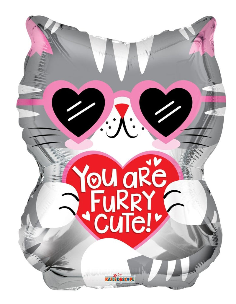 18" You Are Furry Cute Cat Foil Balloon - (Single Pack). 16252-18 - FestiUSA