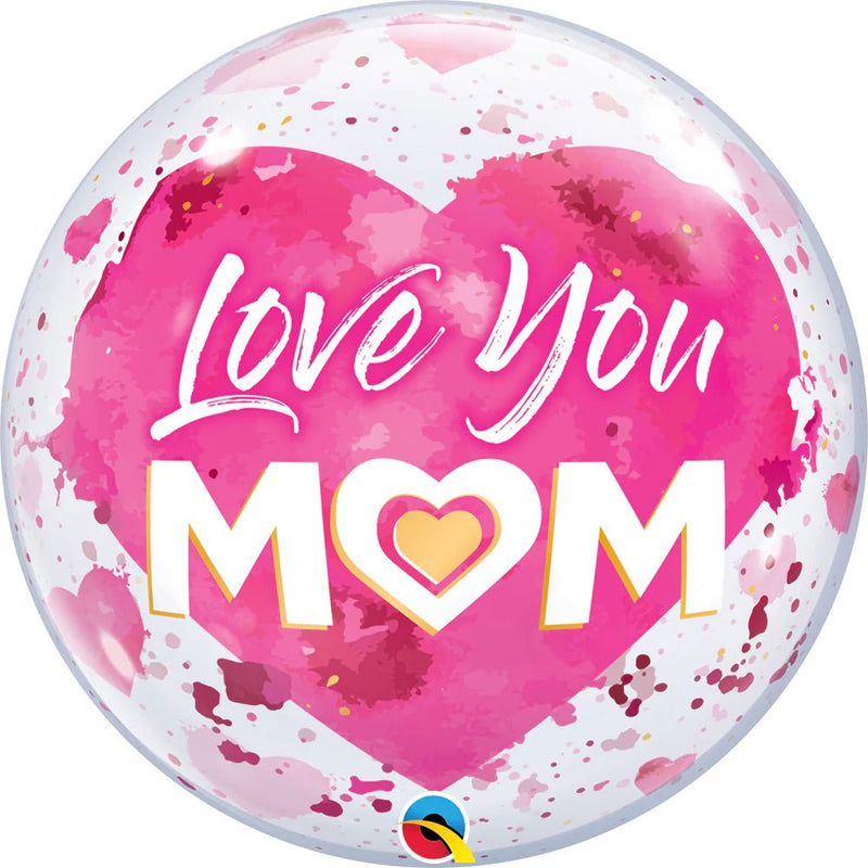 22" Love You Mom Pink Bubble - (Single Pack) 82542 - FestiUSA