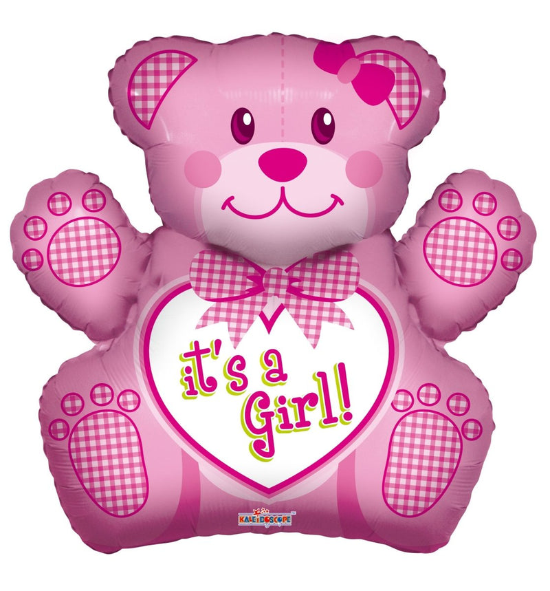 28″ Baby Girl Bear Shape - (Single Pack). 19770-28 - FestiUSA