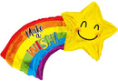 28″ Make A Wish Shooting Star Shape - (Single Pack). 15936-28 - FestiUSA