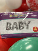 34” Bouquet Baby Silver - Assortment 4 pcs (Single Pack). 15593-34A - FestiUSA