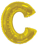 34″ SC Letter C Gold Shape – Single Pack. 15262-34 - FestiUSA