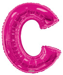 34″ SC Letter C Magenta Shape – Single Pack. 15532-34 - FestiUSA