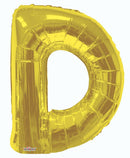 34″ SC Letter D Gold Shape – Single Pack. 15263-34 - FestiUSA