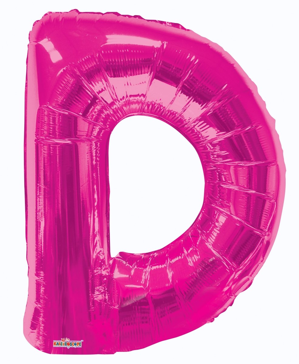 34″ SC Letter D Magenta Shape – Single Pack. 15533-34 - FestiUSA