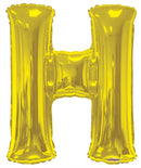 34″ SC Letter H Gold Shape – Single Pack. 15267-34 - FestiUSA